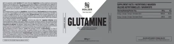 L GLUTAMINE (500 gr) – Bild 3